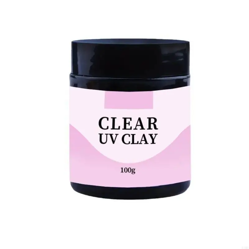 R3MC 100g Clear UV Clay Rapid Curing DIP Resin Jewelry Making Accessory Creative Model Kneading for Beginners