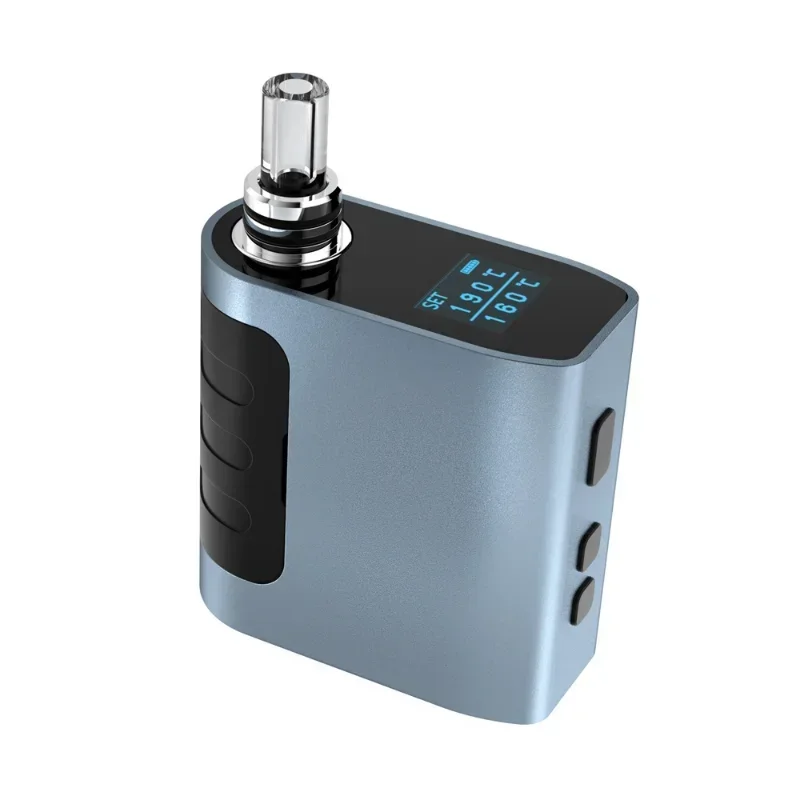 NIU PRO Kit de vaporizador de hierbas secas, batería de 2200mah, dispositivo para fumar hierbas y tabaco, pantalla LED, Control inteligente de temperatura de vapor