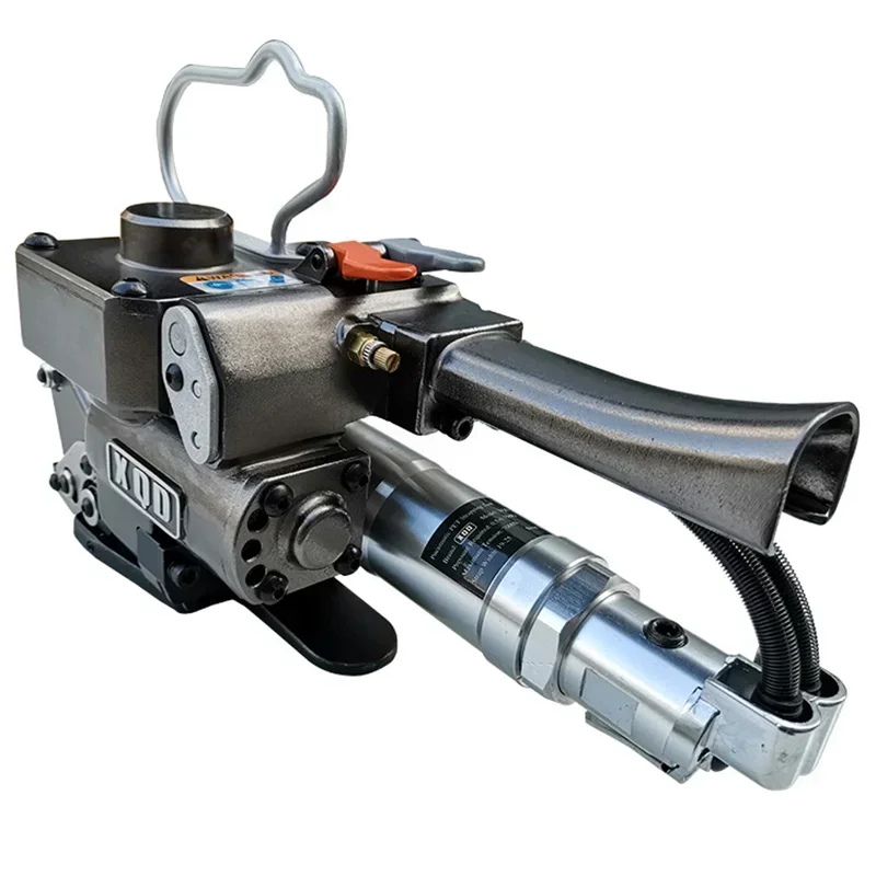 1PC Bundling Machine Pneumatic Hand-held Baler Pet Plastic Steel Strapless Strapping Machine PortableHigh-efficiency Pneumatic B