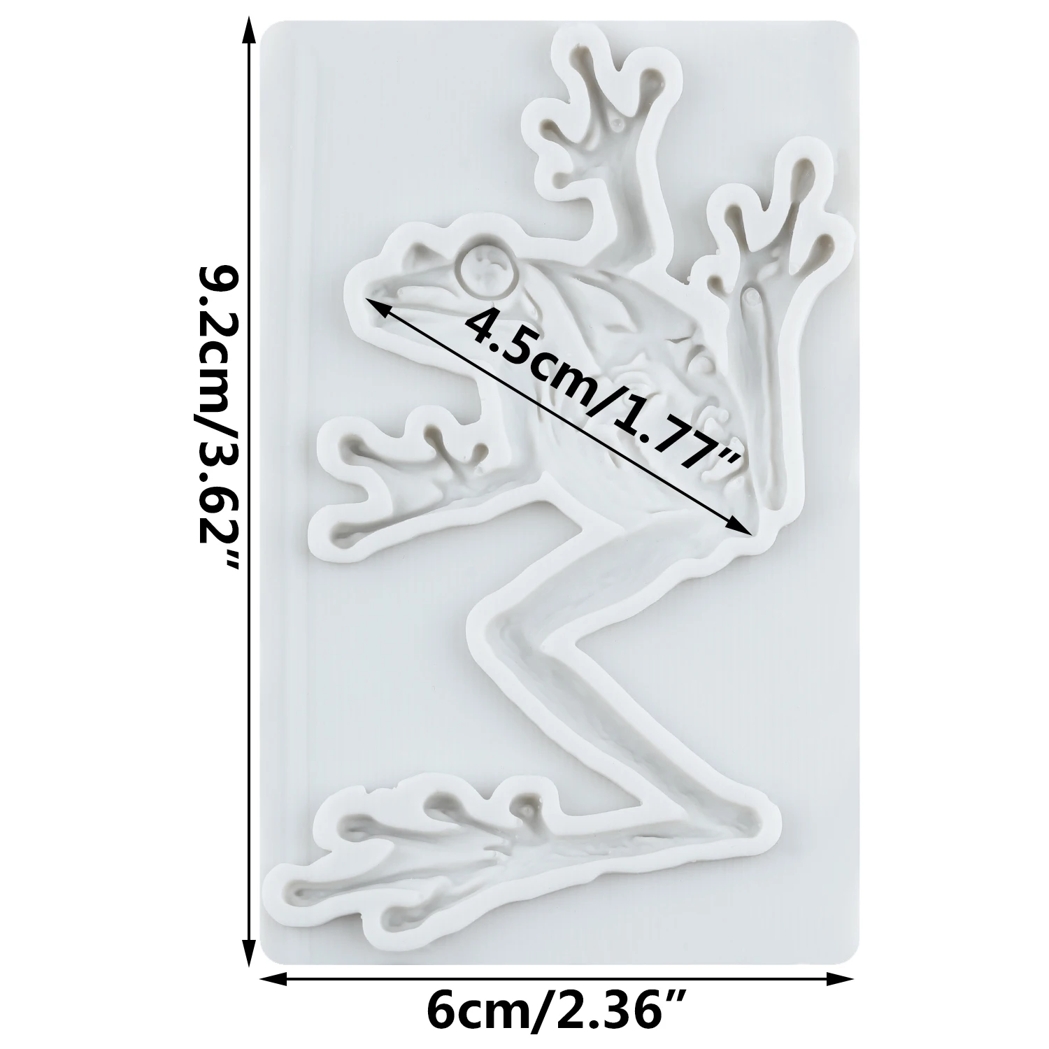Frog Silicone Molds Toad Fondant Cake Decorating Tools Cupcake Topper Chocolate Candy Sugar Craft Gum Paste Polymer Clay