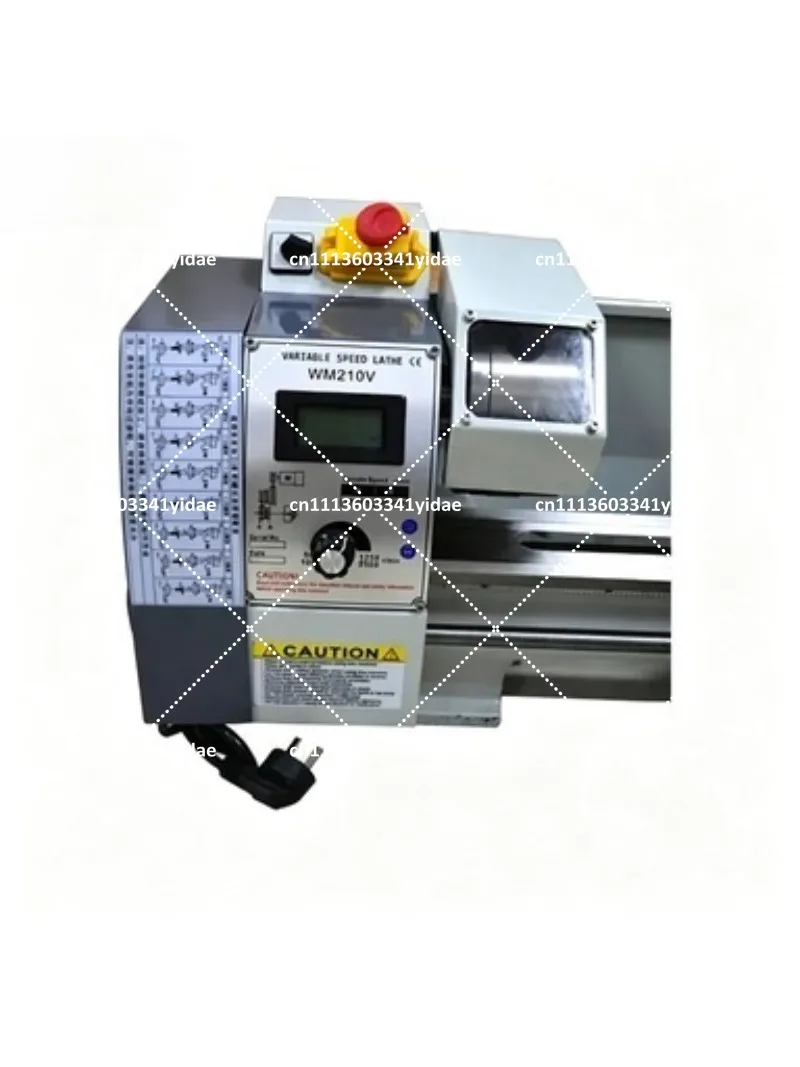 Mini Metal Lathe Machine Variable Speed 850W Brushless Motor Bench Lathe 220V 110V for Home Workshop