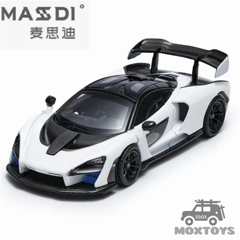 masdi-1-64-セナ-ブラック-パンダ-ブラック-ホワイト-ダイキャストモデルカー