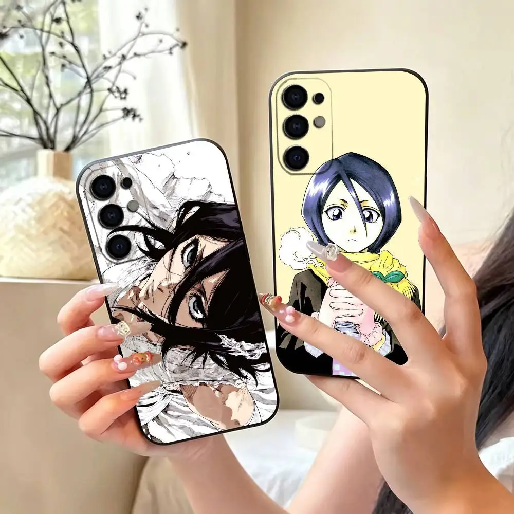 Rukia Kuchiki Bleach gift Phone Case For Samsung S25,S24,S21,S22,S23,S30,Ultra,S20,Plus,Fe,Lite,Note,10,Black Cover