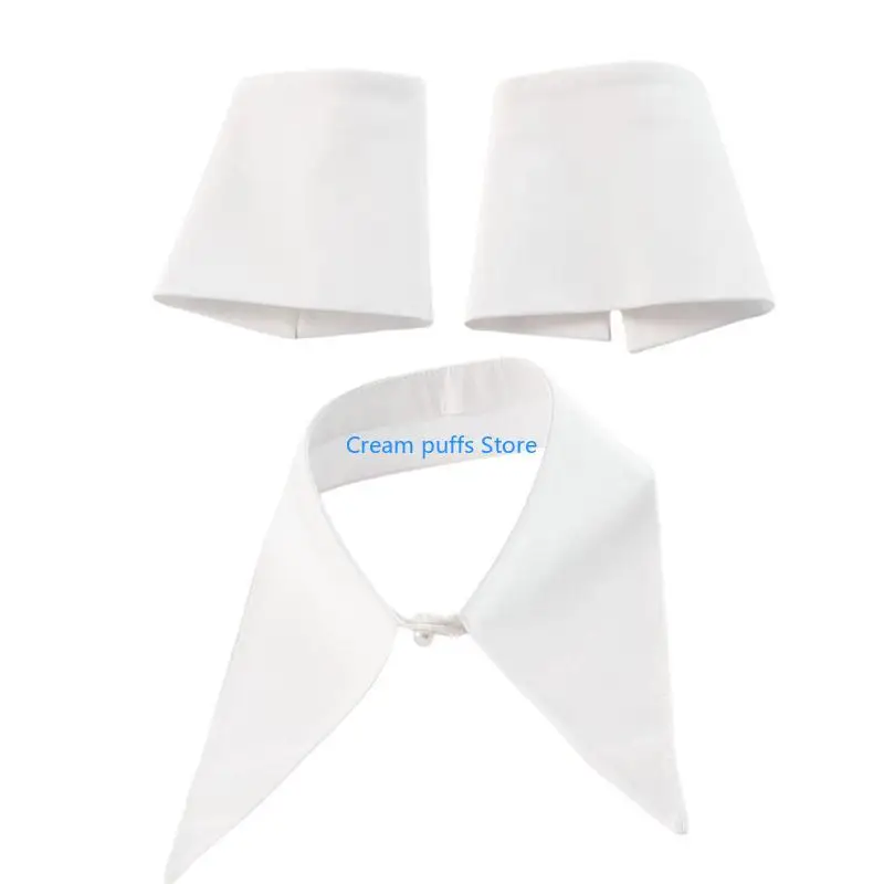 

50LE Вставка Повседневный воротник Элегантный браслет Блузка Воротник Элегантная шаль с лацканами