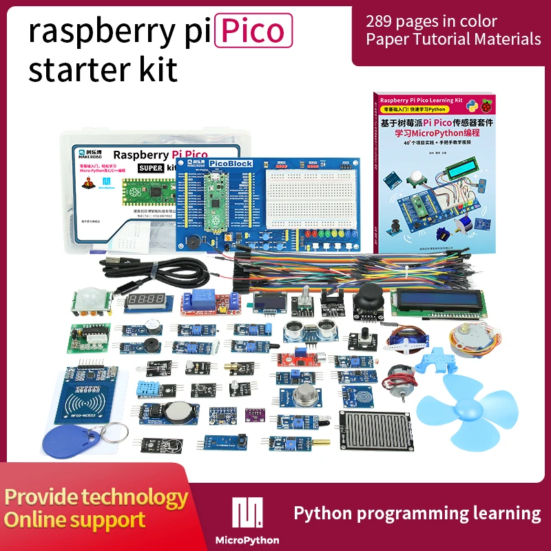 Raspberry Pi pico development board RP2040 chip dual-core raspberry pi microPython