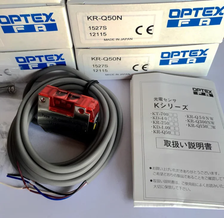 

New original OPTEX photoelectric switch KR-Q50N KR-Q50P KR-Q50NW KR-Q150NW KR-Q300NW KR-Q50PW