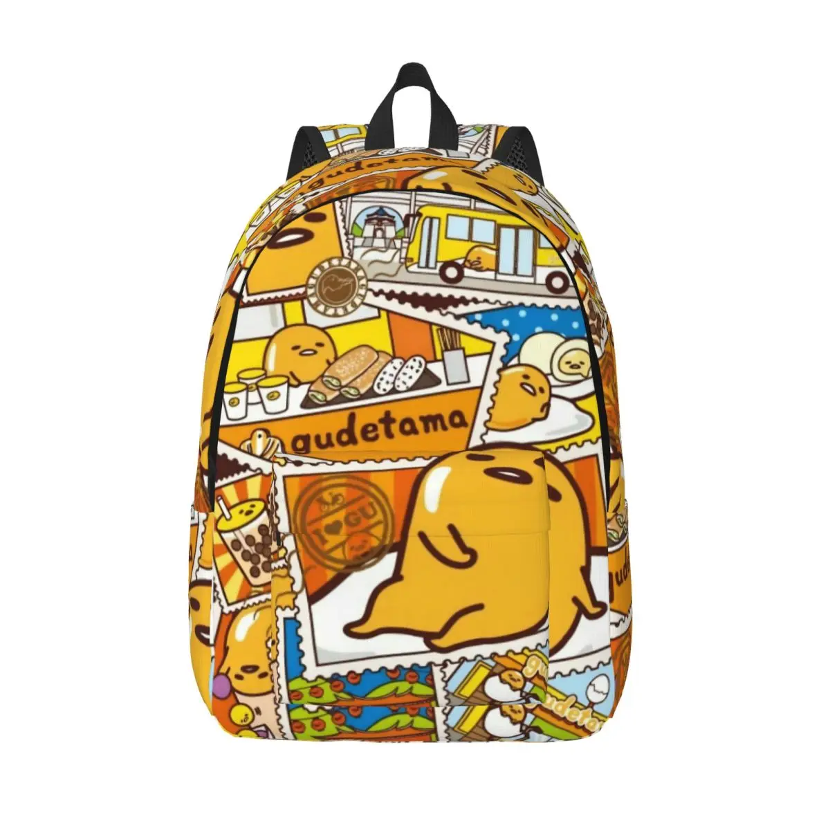

Gudetama Cute Egg Cartoon Backpack for Preschool Primary School Student Bookbag Boy Girl Kids Daypack Gift