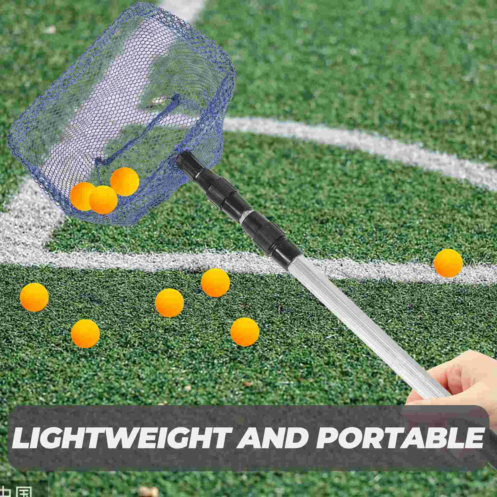 Table Tennis Pick-up Net Professional Balls Picking Tool Picker Small Pickers Sports Collector Adjustable Catcher