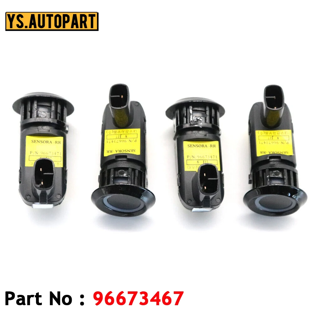 

4pcs/lot Car PDC Ultrasonic Parking Sensor Bumper Reverse Assist 96673467 96673464 96673474 96673471 For Chevrolet Captiva Sport