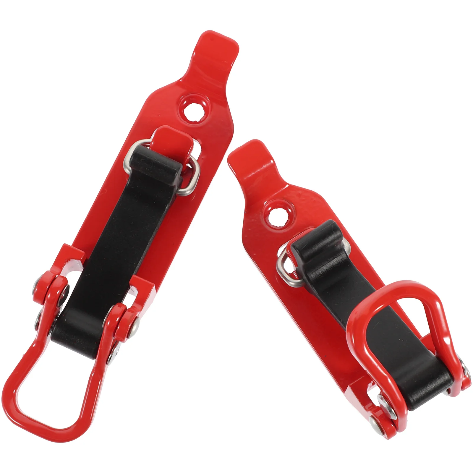 

2Pcs Car Roof Rack Mounting Shovel Holder Clamp Metal Stand Strong Durable Tool Fixation Shovel Mount Car Mount Rack