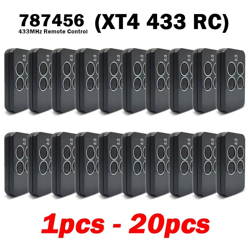 oferta-especial-gran-oferta-nuevo-control-remoto-de-garaje-porton-xt4-433-rc-787456-de-433-mhz-compatible-con-xt4-433rc-787452-787453-y-787454