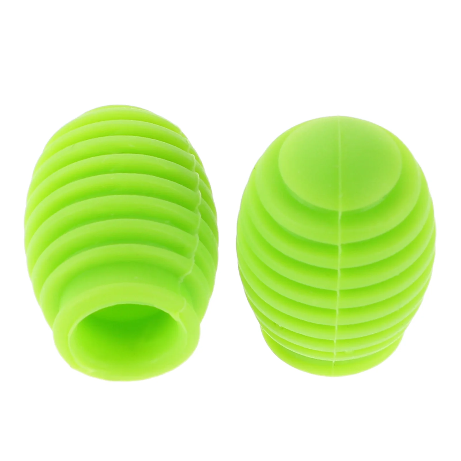 

2Pcs Silicone Drumstick Dampeners Enhanced Grip Spiral Fit Protection Covers for Drum Practice Drumming Accessories