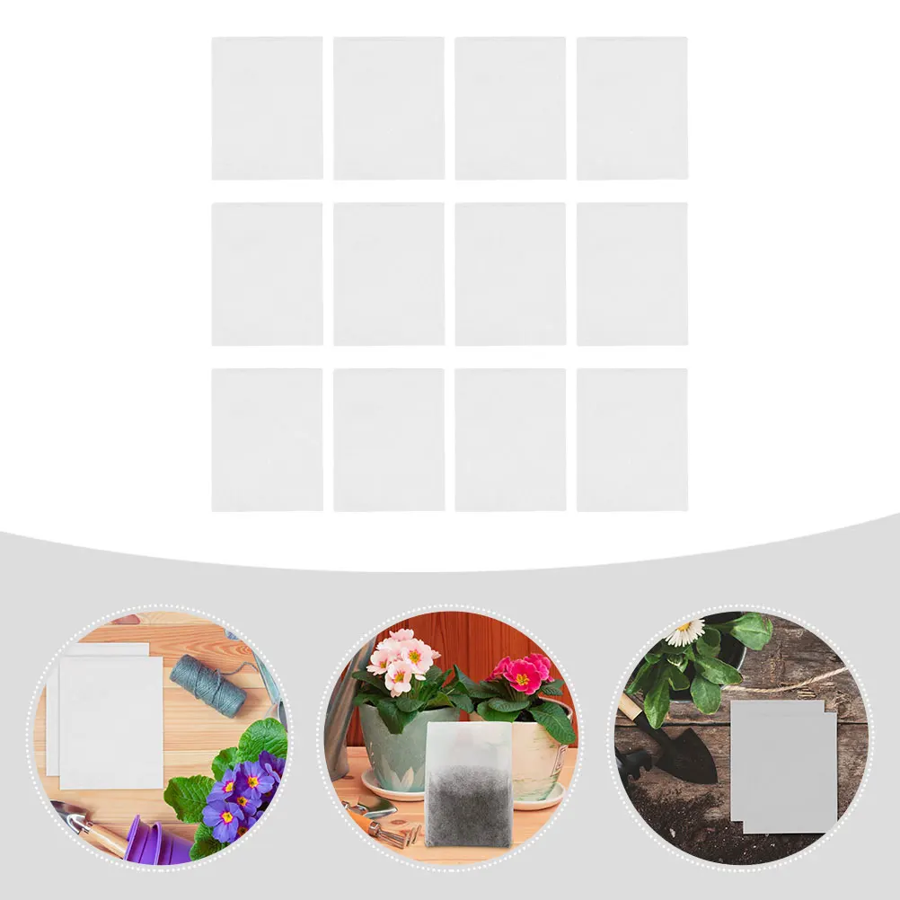 

500pcs Non-Woven Plant Growing Bags Ventilated Nursery Pouches For Garden Vegetables Flowers Potatoes Fabric Planters Grow Bags