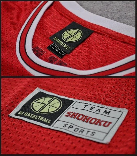 Boys Girls Clothes Anime Shohoku School Basketball Team Cosplay Costume Sakuragi Jersey Tops Shirt Sport Wear Uniform Teen 2-12T