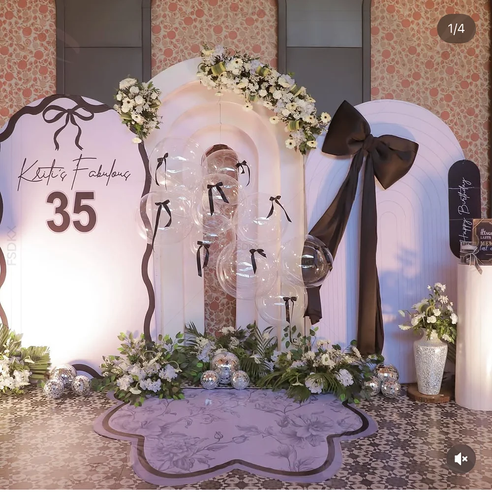 

Events Furniture Decoration Pvc Wedding Flower Arch Backdrop