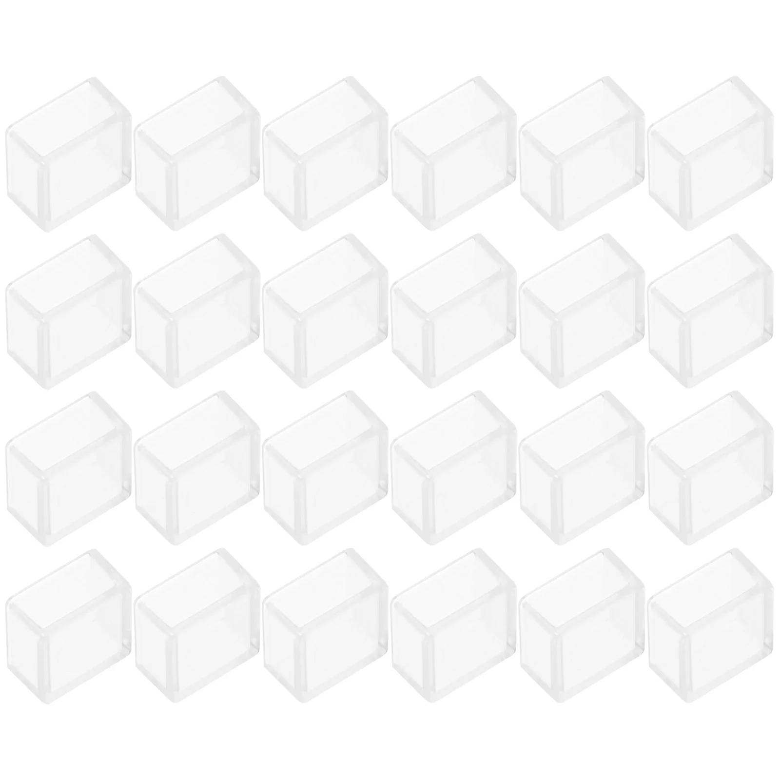 25 قطعة من المقالي المائية الفارغة نصف المقالي البلاستيكية لتقوم بها بنفسك لوحة الرسم الفنانين الطلاب المبتدئين صندوق محمول خفيف الوزن ل #5