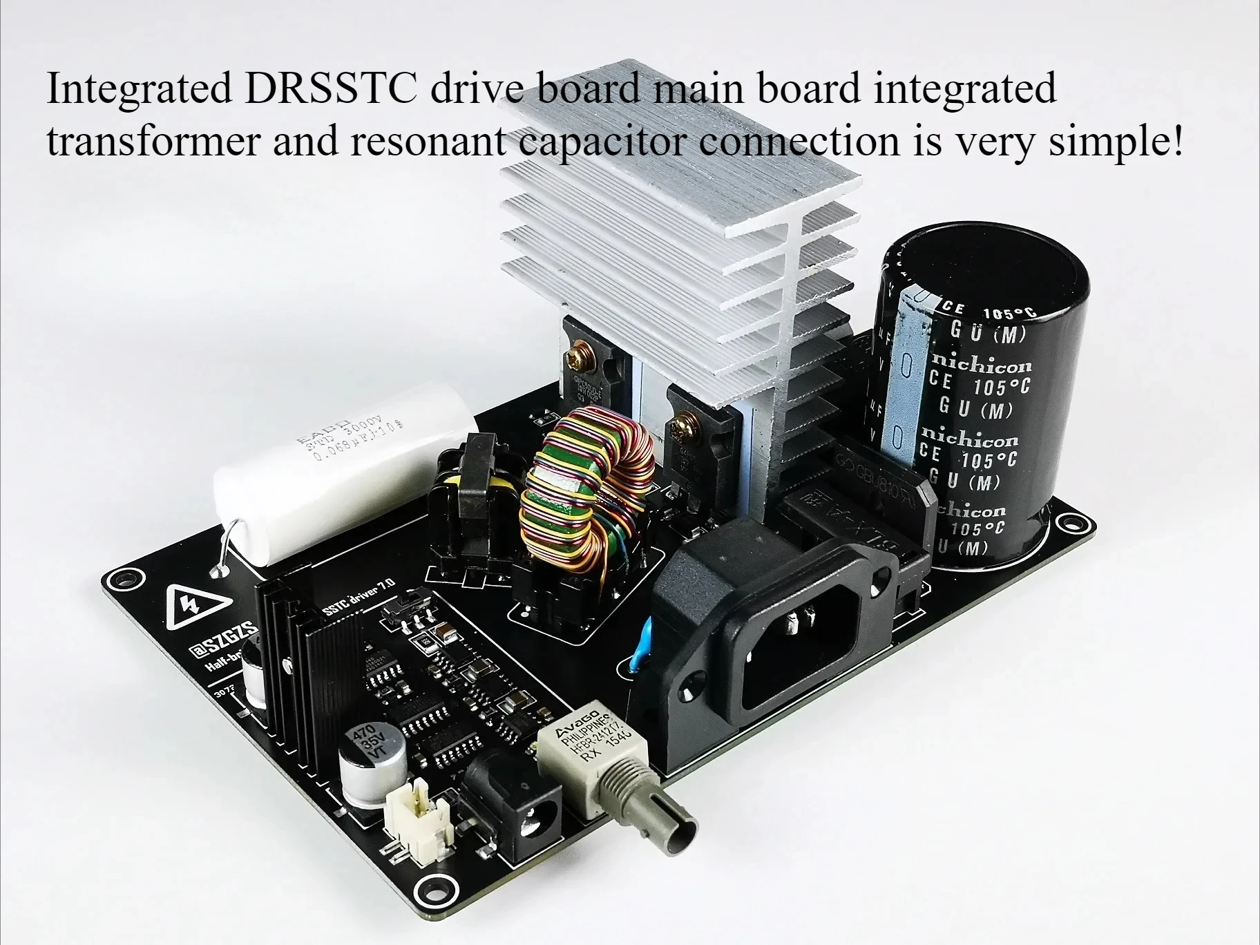 Integrated Coil Driver Board Half Bridge Music Coil Core Driver Module