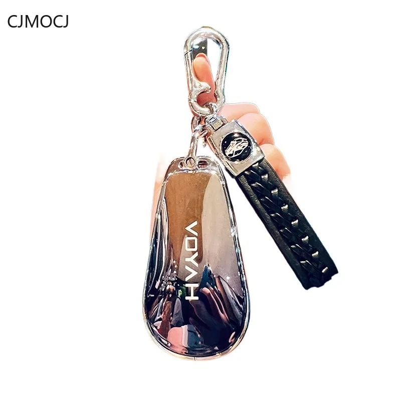 

Premium Zinc Alloy Key Cover Case for Voyah Dreamer / FREE / Zhuiguang 318 (2025-2026) - Protective Key Fob Shell Keychain