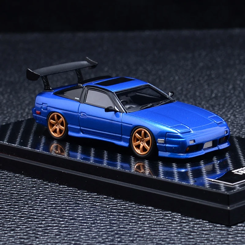 404 Error Diecast Alloy 1:64 Scale 180SX Modified Limited Edition Sports Cars Model Adult Toys Classics Souvenir Gifts Display