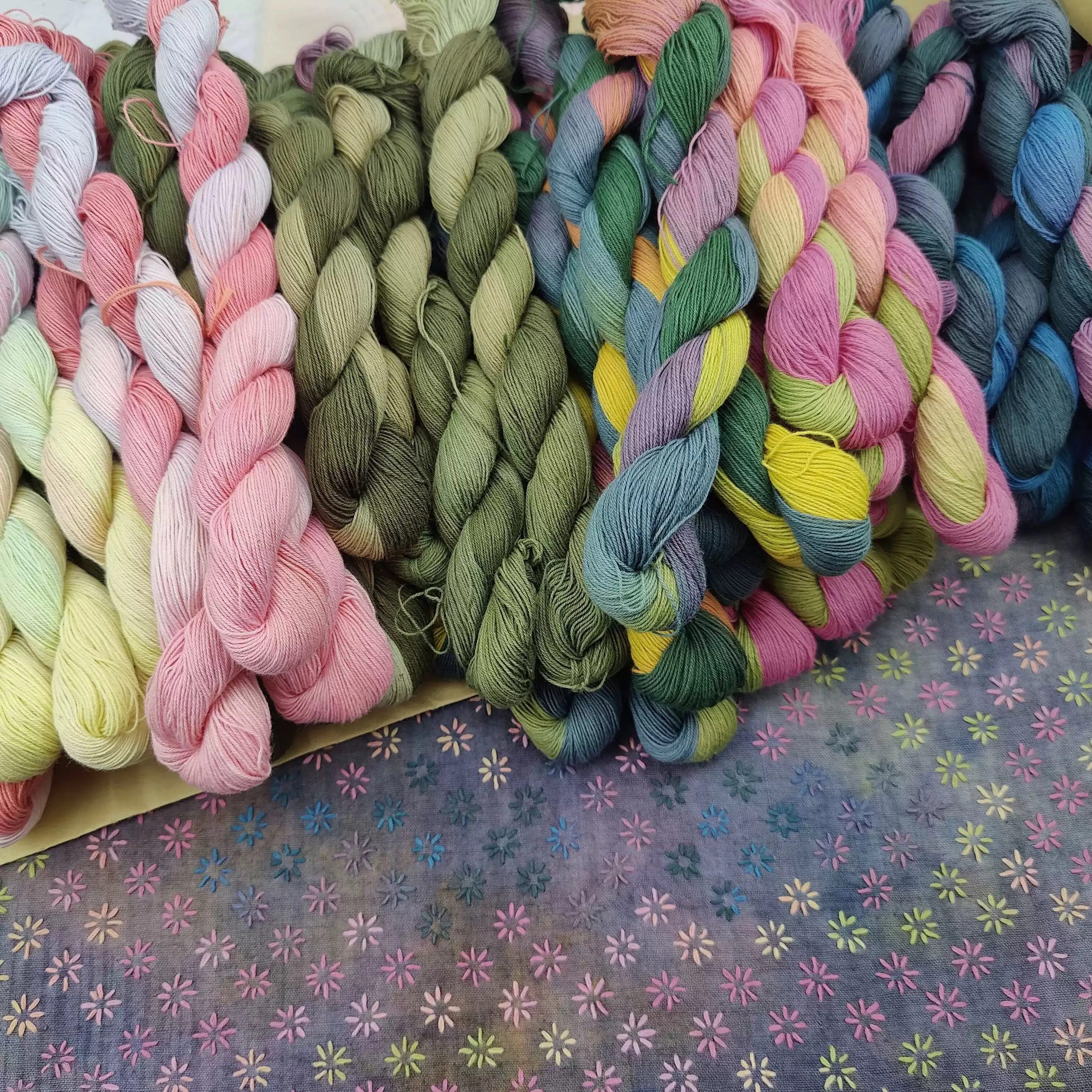 craft supplies pure cotton sashiko embroidery thread hand-woven crochet coaster retro tea mat pot mat hook sewing thread