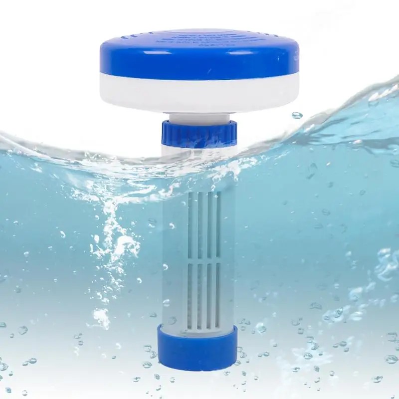 

Tablet Dispenser For Pool Floating Pool Tablet Dispenser Automatic Large Capacity Adjustable Slow Release Distributer For