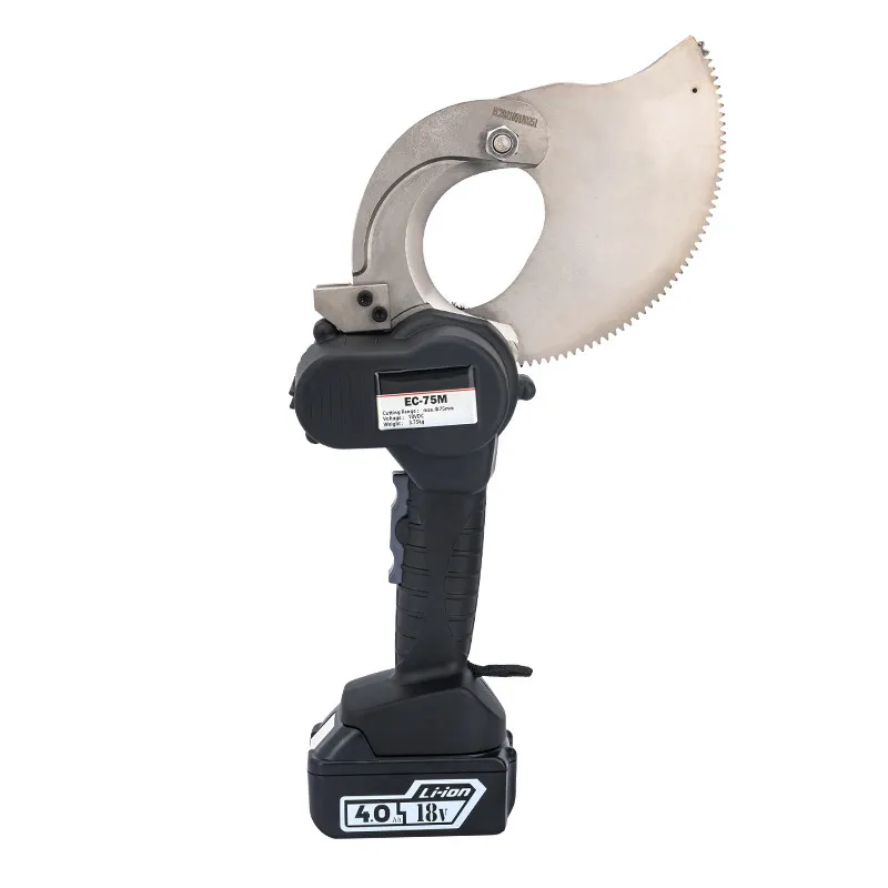 Electric ratchet wire cutter, lightweight and fast EC-50M 65 75, 50mm gear