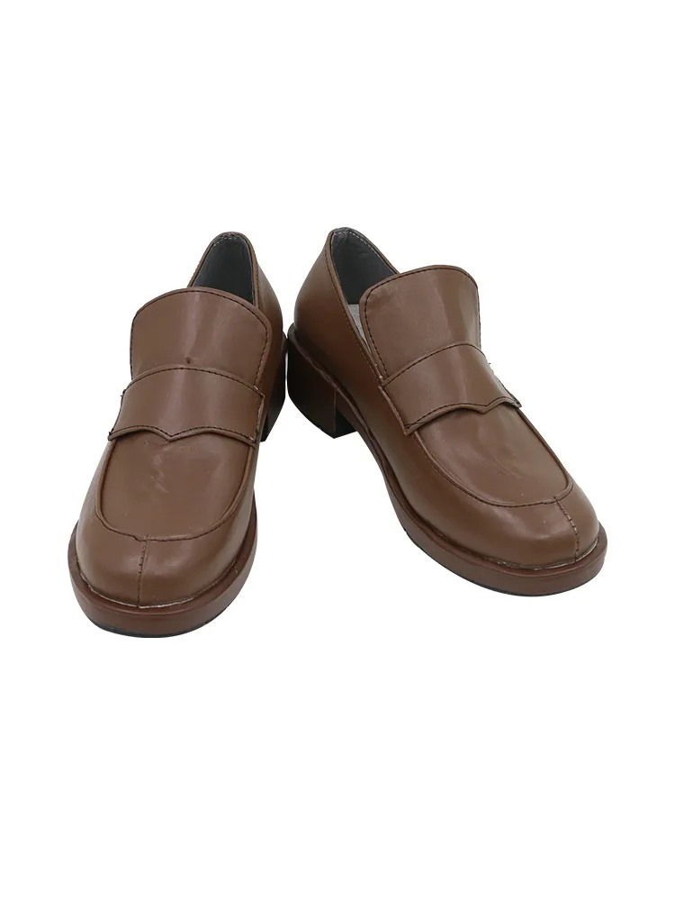 Komi shouko cosplay sapatos botas de carnaval de halloween anime cosplay adereços sapatos de couro do plutônio feitos sob encomenda