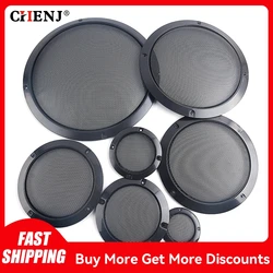 2/3/4/5/6.5/8/10 Inch Speaker Net Cover High-grade Car Home Mesh Enclosure Speakers Plastic Frame Metal Iron Wire Grilles
