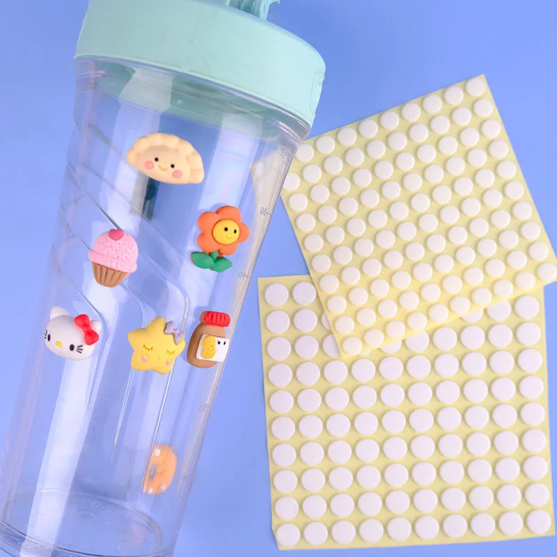 

Прозрачные круглые двусторонние клейкие наклейки, декоративные украшения, фиксированные немаркирующиеся клейкие наклейки, клей в горошек для воздушных шаров