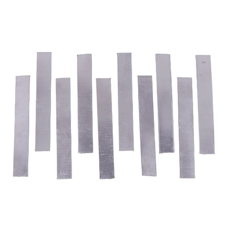 น้ําหนักพืชพิพิธภัณฑ์สัตว์น้ําแบบพับได้ 10 ชิ้น - แถบโลหะทนทาน Bendable สําหรับจุดยึดพืชที่ปลอดภัยสําหรับถังปลา
