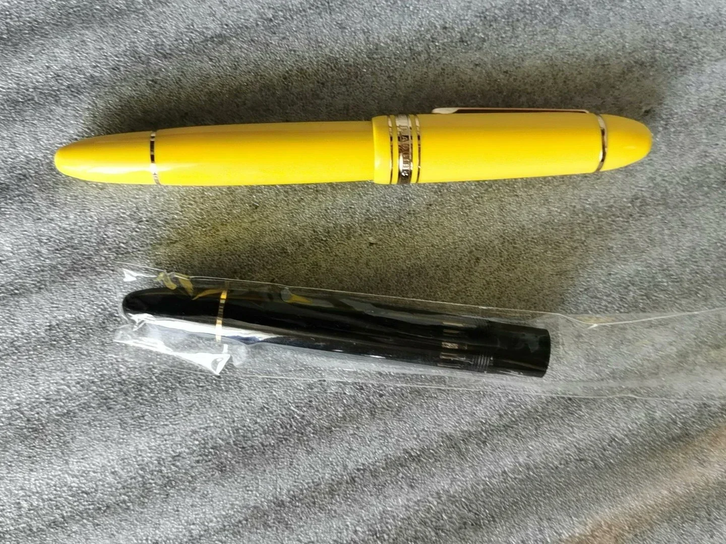 أصفر محدود! الجناح سونغ 629 موجز قلم حبر EF/F 0.5 مللي متر بنك الاستثمار القومي المكبس الراتنج الذهب كليب القلم القرطاسية هدايا الأعمال الكتابة