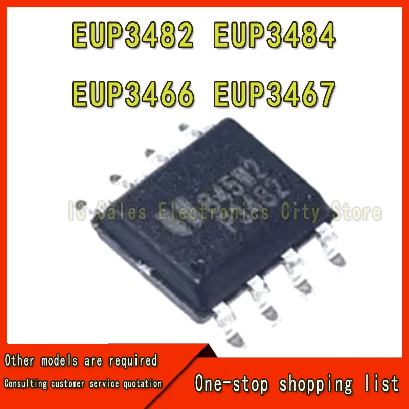 EUP3482 P3484 P3466a P3467A ADIR1 patch Sop8 DC-DC converter