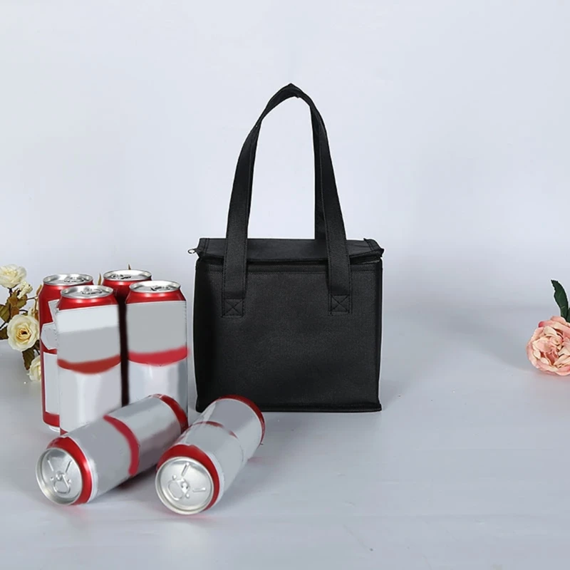 Description Picture 5 of itemCooler Bag, Insulated Leakproof Ice Box, Collapsible Portable Freeze Soft Lunch Cooler Bag Travel Camping Fishing