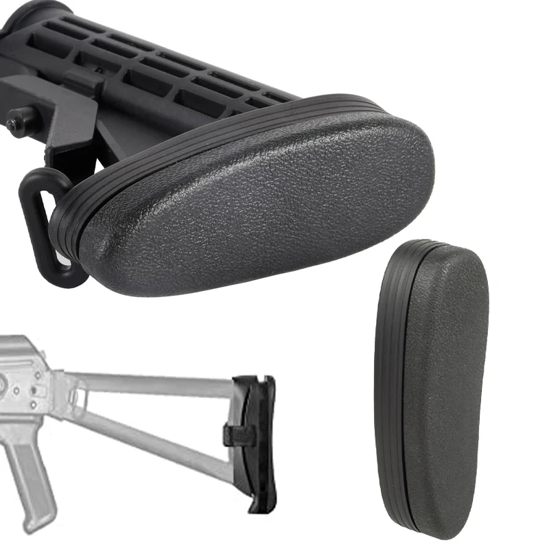 Buttstock  Buffer Pad Adjustable Slip-on Rubber For AR15 Recoil Non-Slip Rifle Tactical Hunting Butt Stock Protector Extension