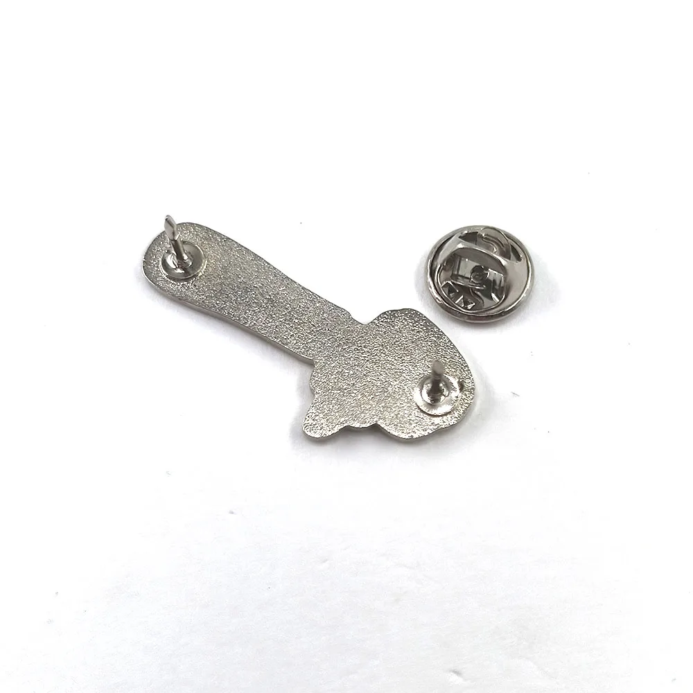 Coffee Spoon Enamel Pins Creative Cartoon Long Handled Spoon Brooch Barista Clothing Badge Collar Jewelry Backpack Decoration