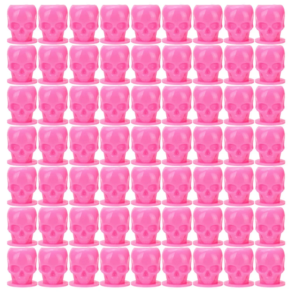 

200 шт. колпачки с чернилами для черепа для татуировки, пластиковые пигментные чашки, одноразовый держатель из АБС-пластика