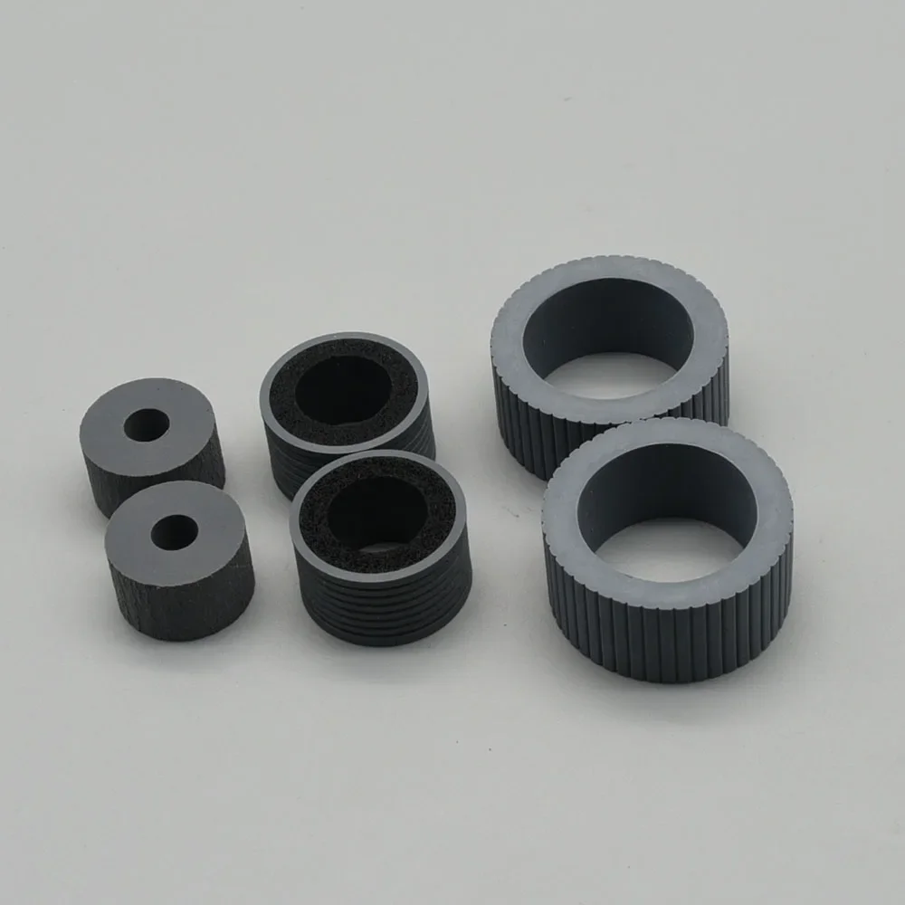 5SETS PA03740-K010 PA03740-K011 Brake Pick Roller Tire for Fujitsu fi-7600 fi-7700 fi-7700S / fi7600 fi7700 fi7700S