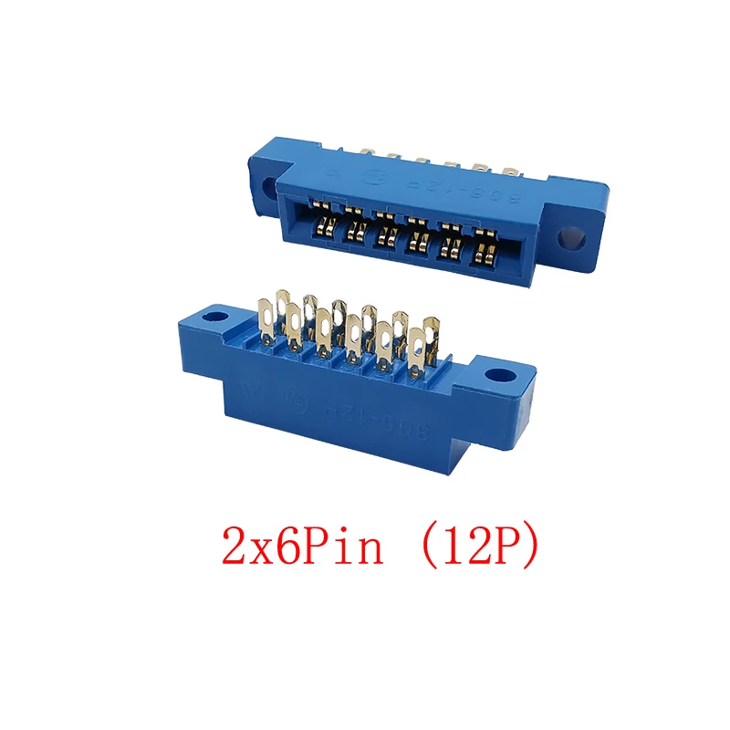 805 Typ blauer Abstand 3,96mm Leiterplatte montage karten kanten anschluss 2x4p-36-polige Leiterplatte buchse Goldfinger-Steckplatz-Löt anschlüsse