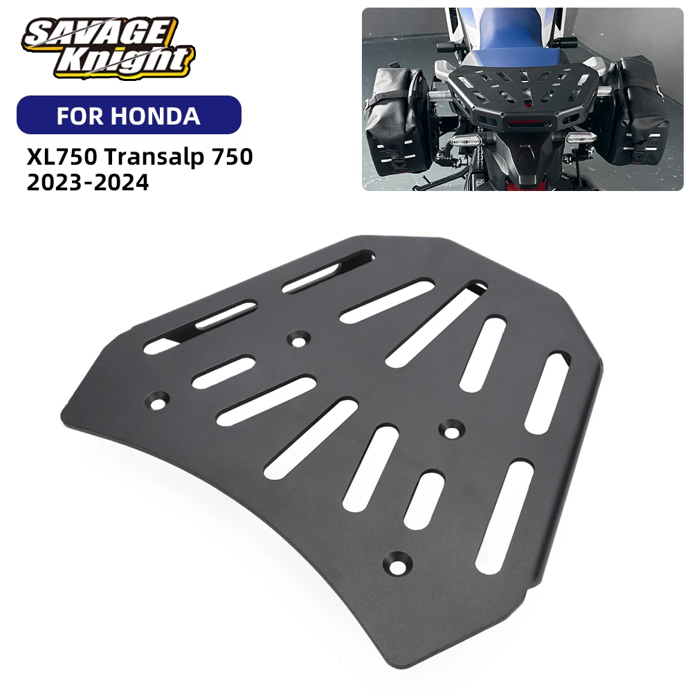 

2024 XL750 Transalp 750 Rear Luggage Rack Plate For Honda XL 750 Transalp750 2023 Top Case Holder Top Box Carrier Shelf Support