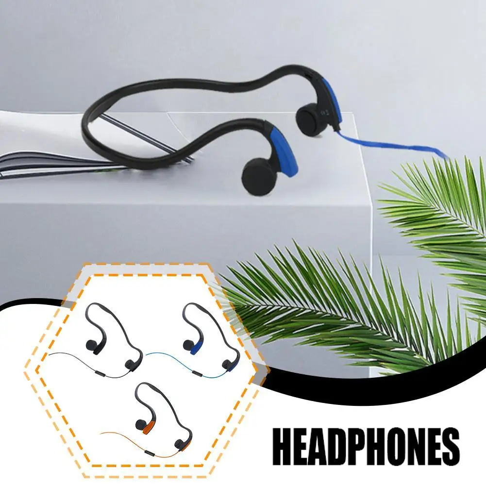 

Wired Headphones, Open-Ear Outdoor Earphone, 3.5mm Audio Jack,for Running Hiking Bicycling
