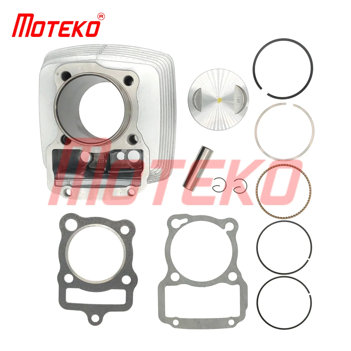 BX1404033 CG150 62MM CYLINDER AND PISTON KIT WITH 15MM PISTON PIN 4T 162FMJ 150CC ENGINE PARTS FOR CHINESE MOTORCYCLES ATV