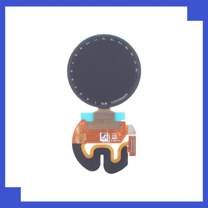 42mm LCD display ＆ Touch Screen Glass For Garmin Approach S70 （No Frame）