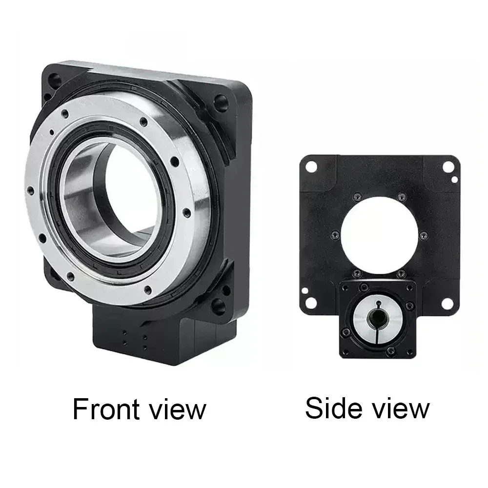 Hollow แพลตฟอร์มหมุนอัตราส่วน 5-200:1 4 แกน/5 แกน/แกน R ความแม่นยําสูง, แทนที่ CAM indexer/ DD มอเตอร์สําหรับตัดตาราง CNC