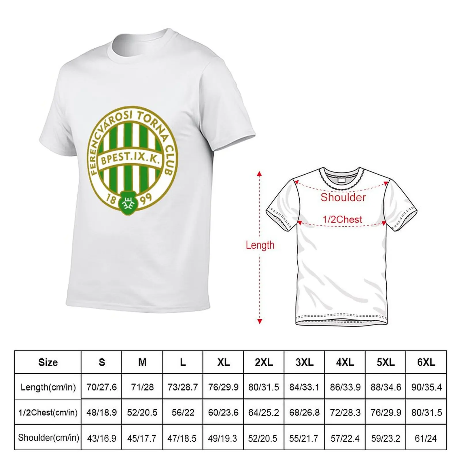 for T-Shirt men man g shirts men t man t casual shirts for CLUB TORNA FERENCVAROSI