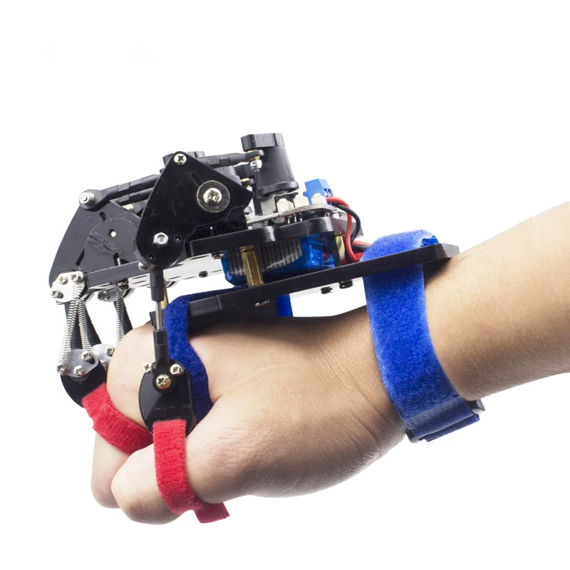 Stem DIY RC Robot Hand Wearable Mechanical Glove Wireless Somatosensory Controller Educational DIY Robot for Programmable Robot