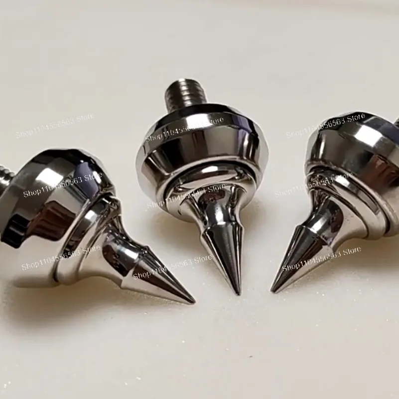 HiFi Speaker Shock Absorbing Spikes M6 M8 M10 Audio Rack Amplifier Isolation Feet Nails
