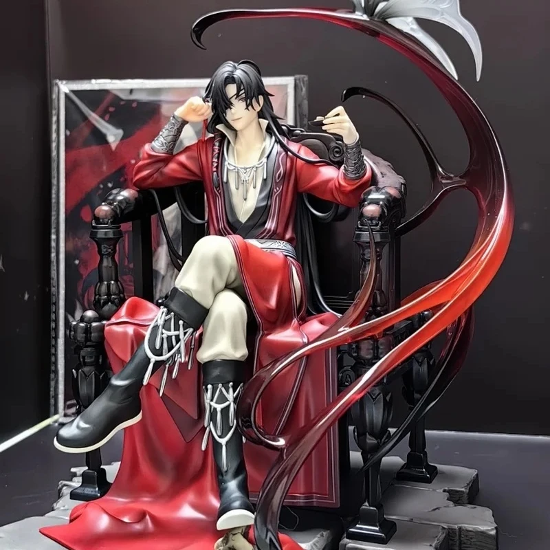 Genuine Tian Guan Ci Fu Anime Figure Huacheng 1/7 Model 29cm Action Figure Desktop Statue Anime Peripheral  Decor Figurine