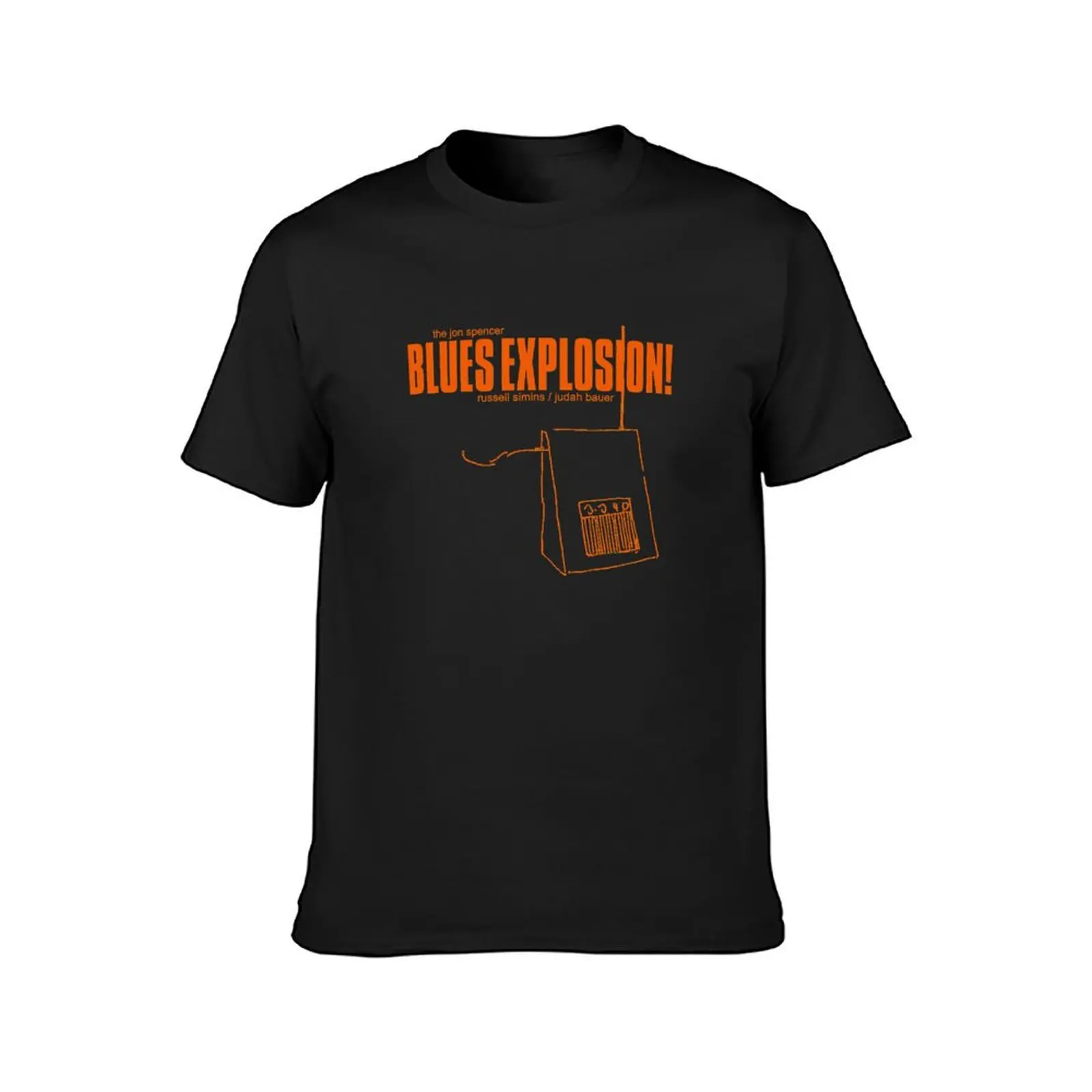 JSBX Blues Explosion Shirt Essential T-Shirt summer clothes oversizeds quick drying mens t shirt