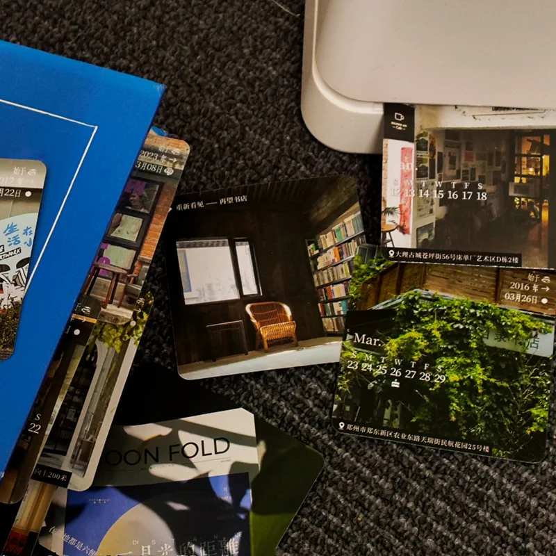 2026 لتقوم بها بنفسك آلة بطاقة صغيرة محلية الصنع التقويم الأسبوعي صندوق أعمى نصف شهر أجندة مكتبية /رزنامة مكتبية للمكتب واللوازم المدرسية