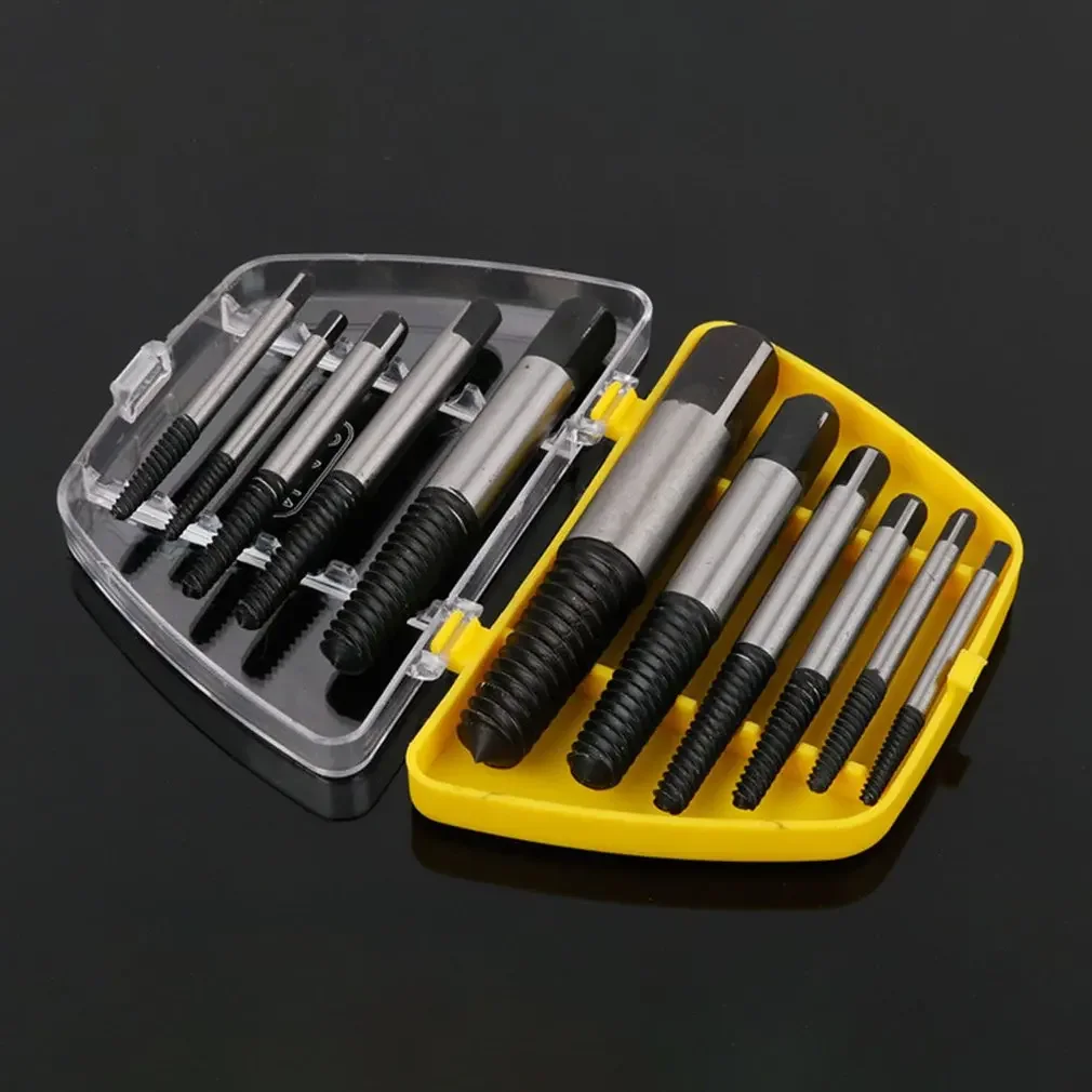 

Damaged Broken Screw Remover Extractor Drill Bits Steel Durable Easy Out Remover Center Drill Damaged Bolts Remover Tool